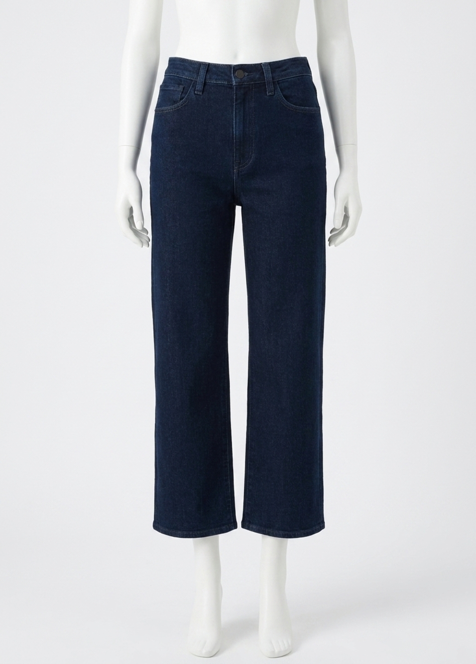 NEW JOE'S JEANS blake high rise wide leg crop jeans in don't worry - Picture 1 of 5